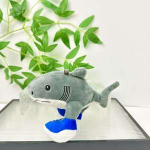 Italiaanse Hersenrot Haai Stok Knuffel Dieren Speelgoed Tung Tung Tung Sahur Pluche Sleutelhanger Geschenken - Product Image 3