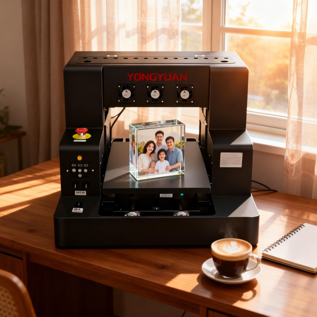 A4 UV Flatbed Printer XP600 Flex Automatic Desktop Phone Cover Printing Machine