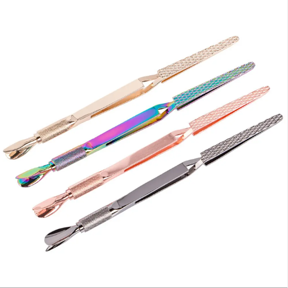 BIN Multi-function Clip Tip Manicure Tool Acrylic C Curve Rhinestone Shaping Tweezers Stainless Steel Nail Art Clip Nipper