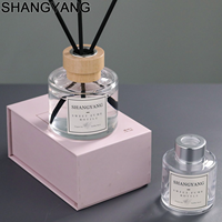 Diffuseur de parfum en verre, nouveau design personnalisé, désodorisant d'intérieur, aromathérapie, diffuseur de parfum de luxe avec boîte cadeau