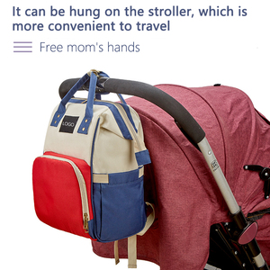 Nuovo tipo di vendita superiore borsa per pannolini per bambini impermeabile portatile zaino per <span class=keywords><strong>mamma</strong></span> di grande capacità zaino per pannolini per bambini - Product Image 3
