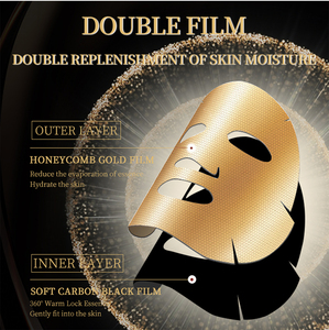 Máscaras Faciais Orgânicas de Marca Privada Feitas na China Sem Parabenos Hidratantes Firmadoras com Aloe Colágeno de Ouro 24K e Mel - Product Image 2