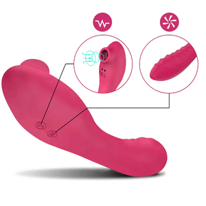 Vendita calda riscaldata Dildo vibratore di Dildo di calore 2 In 1 aspirante di calore massaggio bacchetta vibratore corpo pieno di riscaldamento ventosa vibratore aspirante aspirante Dildo - Product Image 2