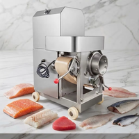 Machine automatique de désossage de poisson en acier inoxydable pour la séparation de la viande des os, idéale pour la transformation de la pâte de poisson et des produits de la mer