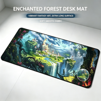 Tapis de souris de jeu grand format, imperméable, design dessin animé, fabriqué en Chine, en stock, pour les ventes annuelles