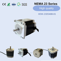 Moteur pas à pas bipolaire chinois Nema 23, couple élevé de 1,5 N.m pour routeur CNC, machine de fraisage, découpeuse laser, angle de pas de 1,8 degré, 6,6 V
