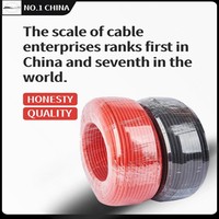 TÜV-Zertifizierung TÜV-PV1-F-0.6/1kV Standard-Photovoltaik-Kabel SOLAR PHOTO VOLTAIC WIRE CABLE 1,5mm 2,5mm ~ 35mm