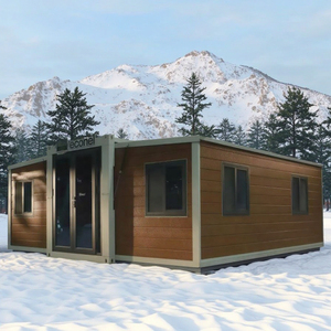 บ้านสำเร็จรูปพับได้ EU Casa Modular Luxury ขนาด 20 ฟุต 40 ฟุต แบบขยายได้ 2-3 ห้องนอน เหมาะสำหรับวิลล่า โรงแรม ร้านค้า - Product Image 4