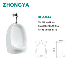 Fournisseur de Chaozhou, <span class=keywords><strong>urinoir</strong></span> de petite taille très vendu, en céramique, couleur blanche, <span class=keywords><strong>urinoir</strong></span> masculin de haute qualité pour salle de bain - Product Image 2
