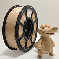 Filament d'impression 3D PLA en bois de 1,75 mm, 1 kg, sans bavures ni obstruction de la tête d'impression, idéal pour les imprimantes 3D FDM - Vente en gros