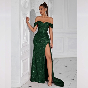 <span class=keywords><strong>Robe</strong></span> de bal sirène <span class=keywords><strong>noire</strong></span> scintillante à sequins pour femme <span class=keywords><strong>noire</strong></span>, sans manches, avec décolleté <span class=keywords><strong>plongeant</strong></span> transparent, <span class=keywords><strong>robe</strong></span> de soirée élégante - Product Image 4