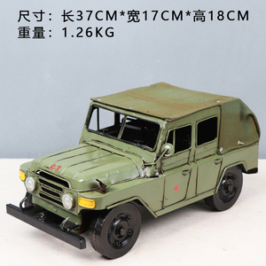 Promotion jouet de <span class=keywords><strong>voiture</strong></span> vintage moulé sous pression, modèle de voitures SUV véhicule tout-terrain - Product Image 2