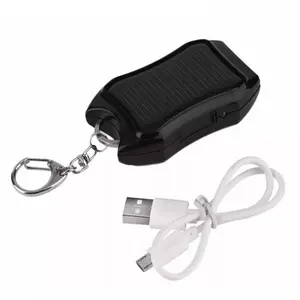 New Keychain Emergency Charger Solar Power Bank Portable Outdoor Camping Power Pod With Flashlight Fast Phone Charger for IPhone