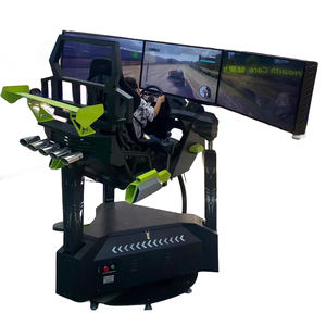 Experiencia de carreras inmersiva Pantalla triple Pantalla Tecnología de plataforma de movimiento Simulación de conducción realista - Product Image 3