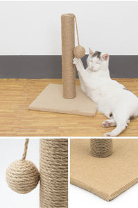 Manufacturer Wholesale Detachable MDF Cat Sisal <b>Scratching</b> <b>Post</b> Toy - Product Image 2