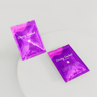 Sachets personnalisés en Mylar à trois soudures latérales, scellables à chaud, anti-odeur, pour cosmétiques, masques brillants et sachets de shampoing