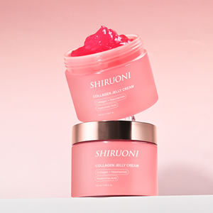 Toptan Vegan Doğal Kore Cam Cilt Kolajeni Beyazlatıcı Yüz Jeli Kremi Cilt Derinlemesine Nemlendirici Kırışıklık Karşıtı Nemlendirici - Product Image 1