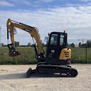 Mini Excavadora de 5 Toneladas en Oferta, SY50U, Giro Cero, Alta Eficiencia para Construcción Urbana - Product Image 1