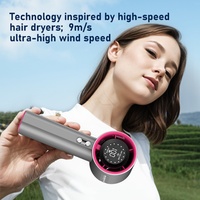 Ventilador Portátil de Mano 2025 con 100 Velocidades de Viento, Pantalla Digital, Carga USB y Batería de Larga Duración