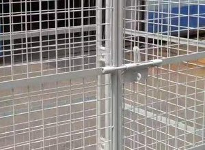 Abschließbarer Verzinkter Draht-Sicherheitskäfig mit Rädern für Sicheren Transport und Lagerung - Product Image 2