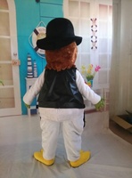 Costumes de mascotte de coq personnalisés professionnels Blue Sky pour Noël, en peluche unisexe pour adultes
