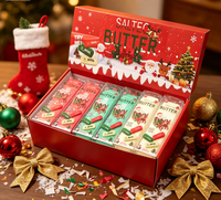 Jouet à presser Squishy Noël version beurre croustillant, nouveauté, vente en gros pour commande promotionnelle de Noël en vrac