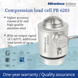 Celda de Carga de Compresión Minebea Intec PR6203 500kg-60t - Product Image 3