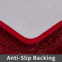 Tapis de bain doux et épais, lavable en machine, tapis de salle de bain de Noël, tapis de bain absorbant, antidérapant pour enfants