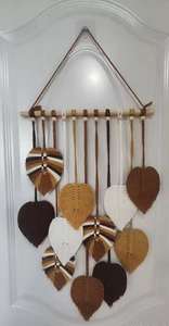 <span class=keywords><strong>Tapiz</strong></span> de Pared Colgante de Hojas de Macramé de Poliéster Estilo Bohemio al por Mayor, Decoración de Boda, Decoración Ecológica y Lavable para Sala de Estar - Product Image 6