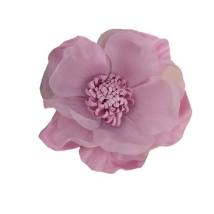 Flor de Chifón de Tres Capas, 20 cm, Patrón de Camelia, Accesorio para el Cabello Hecho a Mano, Material para Tocados de Boda - Product Image 5