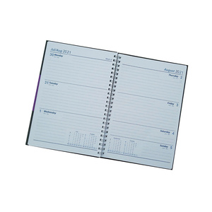 Fabricant professionnel de carnets de calendrier personnalisés, planificateur mensuel, carnet de notes, journal, carnet à spirales, couverture rigide, carnet hebdomadaire - Product Image 3
