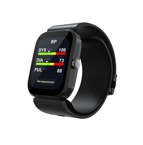 Black Blood Pressure <b>Smart</b> <b>Watch</b> Wrist BP Monitor Pulse Rate Tracker Wearable Health Device for Home Use - Product Image 3