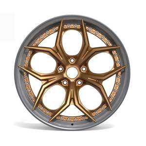 Nouvelle conception de jantes de voiture à cinq branches de 17, 18 et 19 pouces, en aluminium 6061-t6, 5x114.3, jantes personnalisées, jantes forgées, jantes pour voitures particulières - Product Image 4