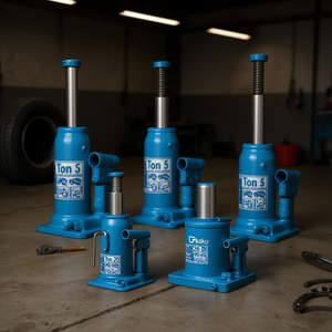 Cric hydraulique à bouteille Ttake 3, 5, 20, 50 tonnes – Équipement de levage automobile robuste - Product Image 3