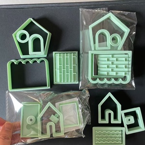 <span class=keywords><strong>Emporte</strong></span>-pièce en plastique pour <span class=keywords><strong>maison</strong></span> en pain d'épices à faire soi-même, Noël, mini <span class=keywords><strong>maison</strong></span> en pain d'épices 3D, <span class=keywords><strong>emporte</strong></span>-pièce pour fondant - Product Image 3