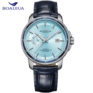 Reloj Mecánico Automático de Lujo Marca BORIAGE 2025 con Cristal de Zafiro 316L, Reloj de Pulsera Luminoso, Bisel de Circón, 5ATM, Miyota 8217 - Product Image 1