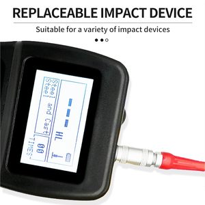Testeur de dureté Leeb portable en métal avec capteur D, acier inoxydable, cuivre, échelles HL HB HV HRC HRA, 10 matériaux pour kit - Product Image 3