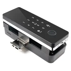 TUYA App Remote Fingerprint Access Control System Türschlösser einschlagen USB Office Glastür Zeiter fassung Smart Lock