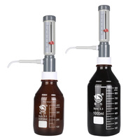 Distributeur de liquide portable réglable de 0 à 25 ml pour bouteille de cuisine, pipette de transfert automatique quantitative, remplisseur à verser avec bouteille en plastique