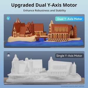 Imprimante 3D Anycubic Kobra 3 Max, filament plastique FDM, grand volume d'impression, impression haute vitesse pour projets multicolores - Product Image 5