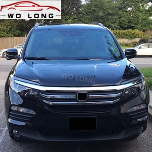 Nouvelle calandre avant brillante de haute qualité pour Honda PILOT 2015 2016 2017 <span class=keywords><strong>2018</strong></span> - Product Image 5