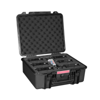 Projecteur LED étanche 4x15W RGBWA + UV 6-en-1 avec application sans fil DMX et batterie, IP65