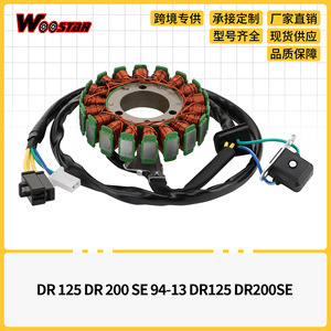 คอยล์จุดระเบิด Woostar รุ่น K079-1063 สำหรับรถมอเตอร์ไซค์ DR125 DR200SE สูบเดียว อะไหล่ทดแทน - Product Image 5