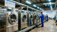 Laveuse et sécheuse à pièces 12kg à 20kg Machine à laver commerciale