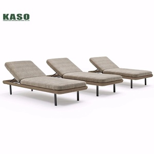 Tumbona para Piscina, Tumbona para Jardín, Muebles de Jardín para Villa, Tumbona de Aluminio para Exteriores - Product Image 2