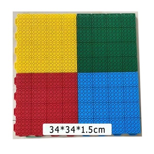 Outdoor Sports Athletic Floor <b>Tiles</b> for Basketball 8mm Thickness with 3D Model Design Capability - Product Image 3