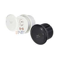 Eingebaute Tisch-Sofa-Steckdose EU-Standard IP44 Tischplattensteckdose 2 Typ A+1 Typ C Ladeanschlüsse NFC Kabelloses Laden