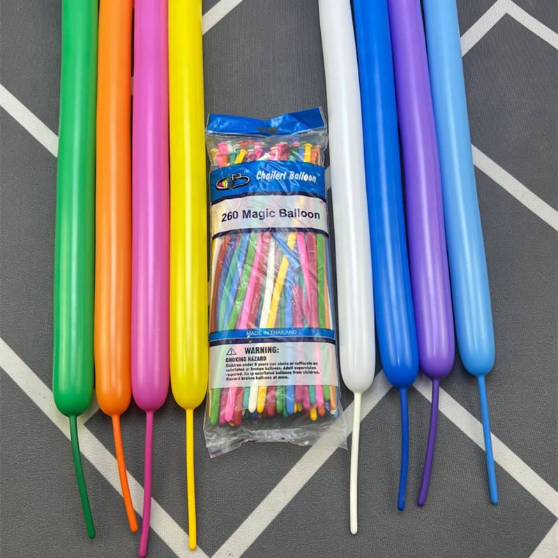 Wholesale Thailand CB260 Magic Long Latex Balloon 2 Grams Thickened DIY Cartoon Animal Shape Modeling BALLOONS