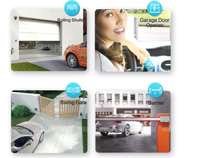 YET2111 Cửa Gara 4 Nút Điều Khiển Từ Xa Không Dây Mã CuộN 315/433Mhz - Product Image 6