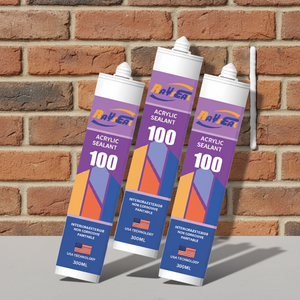 Colle adhésive <span class=keywords><strong>acrylique</strong></span> 300 ml pour l'étanchéité des portes et fenêtres en <span class=keywords><strong>bois</strong></span>, carrelage céramique, mastic <span class=keywords><strong>acrylique</strong></span> - Product Image 6
